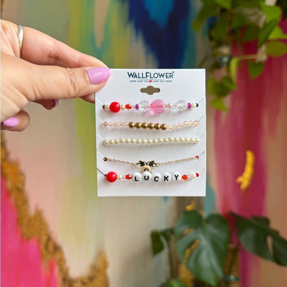 Wallflower | Lucky Bracelet Set | E